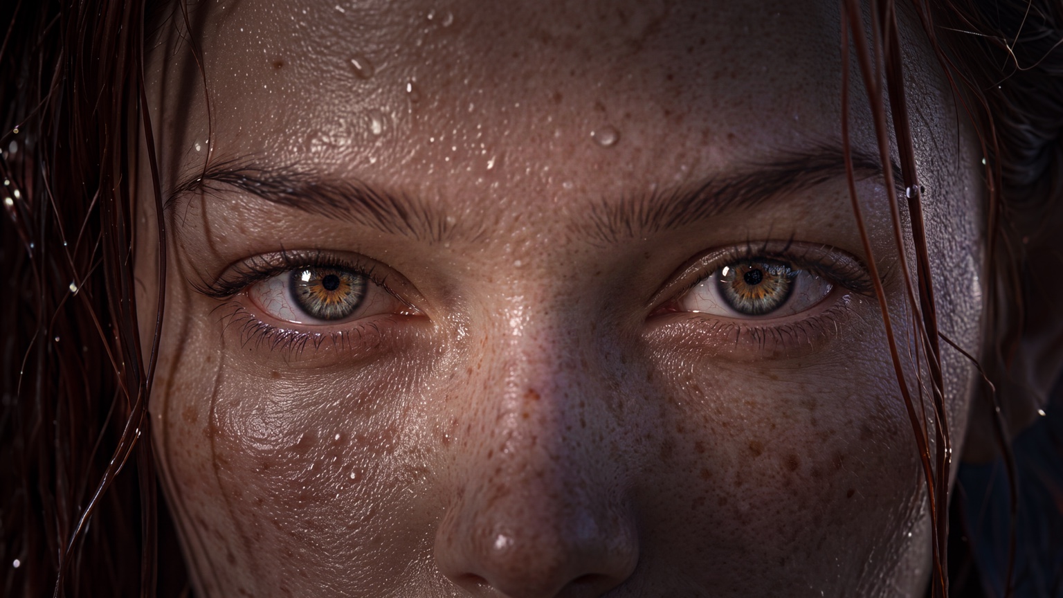 Aquatic character portrait